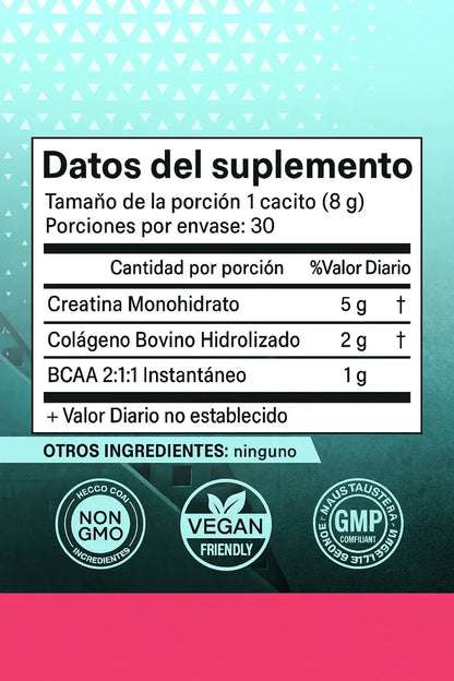 Creatina Monohidratada para mujeres