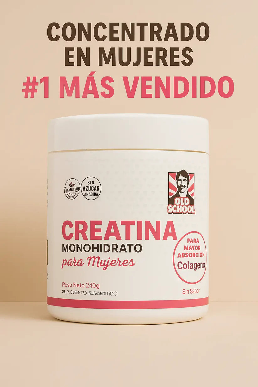 Creatina Monohidratada para mujeres
